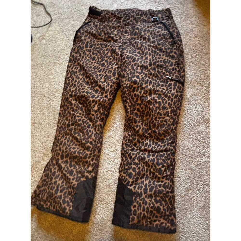 SwissTech Leopard Snow Pants XL